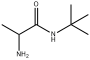 Propanamide, 2-amino-N-(1,1-dimethylethyl)- Structure