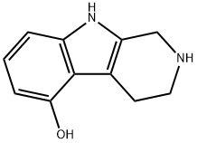 1H-Pyrido[3,4-b]indol-5-ol, 2,3,4,9-tetrahydro- 구조식 이미지