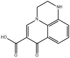 1H,7H-Pyrido[1,2,3-de]quinoxaline-6-carboxylic acid, 2,3-dihydro-7-oxo- Structure