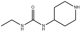 Urea, N-ethyl-N'-4-piperidinyl- Structure