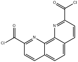 1,10-phenanthroline-2,9-dicarbonyl dichloride 구조식 이미지