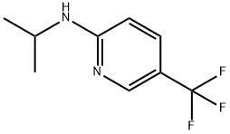 2-Pyridinamine, N-(1-methylethyl)-5-(trifluoromethyl)- 구조식 이미지