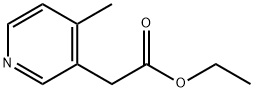 3-Pyridineacetic acid, 4-methyl-, ethyl ester Structure