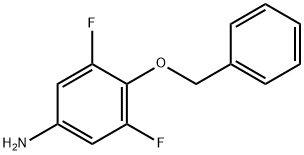 Benzenamine, 3,5-difluoro-4-(phenylmethoxy)- Structure