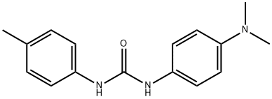 Urea, N-[4-(dimethylamino)phenyl]-N'-(4-methylphenyl)- Structure