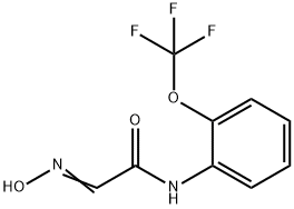 2-(hydroxyimino)-N-(2-(trifluoromethoxy)phenyl)acetamide Structure