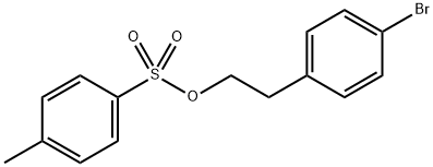 4-bromophenethyl 4-methylbenzenesulfonate 구조식 이미지