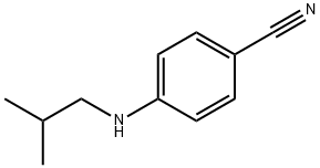 Benzonitrile, 4-[(2-methylpropyl)amino]- Structure