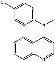 4-Quinolinamine, N-(4-chlorophenyl)-N-methyl- Structure