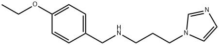 1H-Imidazole-1-propanamine, N-[(4-ethoxyphenyl)methyl]- Structure