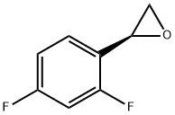Oxirane, (2,4-difluorophenyl)-, (2S)- 구조식 이미지