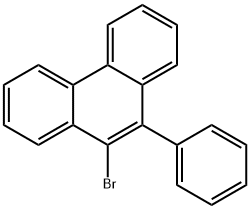 Phenanthrene, 9-bromo-10-phenyl- Structure