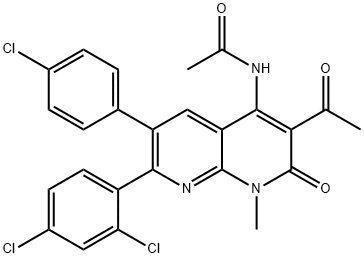 CB1 inverse agonist 1 Structure