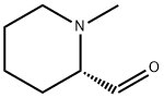 2-Piperidinecarboxaldehyde, 1-methyl-, (2S)- Structure