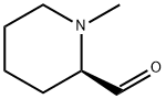 2-Piperidinecarboxaldehyde, 1-methyl-, (2R)- Structure