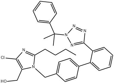 Losartan Cum-Alcohol 구조식 이미지