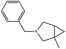 3-Azabicyclo[3.1.0]hexane, 1-methyl-3-(phenylmethyl)- Structure