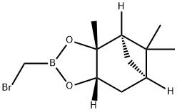 (-)-pinanediol bromomethaneboronate Structure