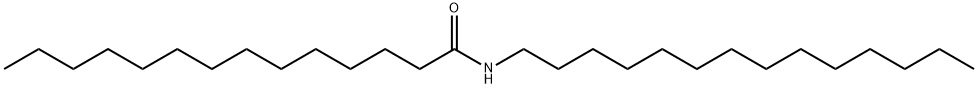 Tetradecanamide, N-tetradecyl- Structure