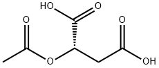 Butanedioic acid, 2-(acetyloxy)-, (2S)- 구조식 이미지