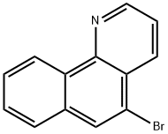 Benzo[h]quinoline, 5-bromo- 구조식 이미지