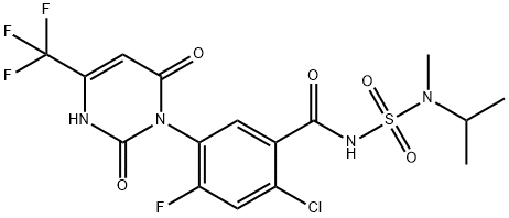 Saflufenacil Metabolite M800H02 구조식 이미지