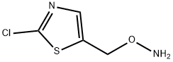 O-((2-Chlorothiazol-5-yl)methyl)hydroxylamine 구조식 이미지