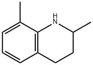 Quinoline, 1,2,3,4-tetrahydro-2,8-dimethyl- 구조식 이미지