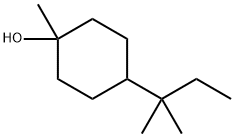 Cyclohexanol, 4-(1,1-dimethylpropyl)-1-methyl- Structure