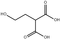 Propanedioic acid, 2-(2-hydroxyethyl)- Structure