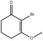 2-Cyclohexen-1-one, 2-bromo-3-methoxy- Structure