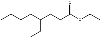 Octanoic acid, 4-ethyl-, ethyl ester 구조식 이미지