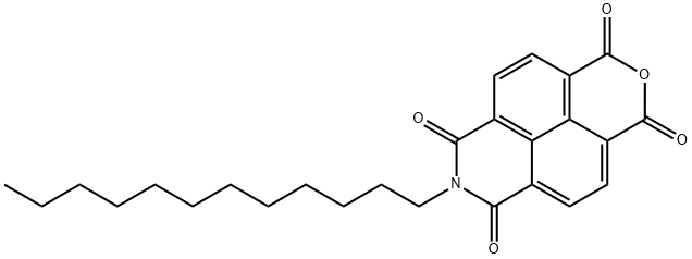 N-(n-dodecyl)-naphthalene-1,8-dicarboxyanhydride-4,5-dicarboximide 구조식 이미지