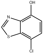 4-Benzothiazolol, 7-chloro- Structure