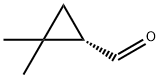 Cyclopropanecarboxaldehyde, 2,2-dimethyl-, (1S)- Structure