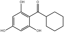 Cyclohexyl(2,4,6-trihydroxyphenyl)methanone Structure