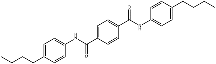 1-N,4-N-bis(4-butylphenyl)benzene-1,4-dicarboxamide Structure