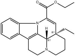 ethyl (41S,13aR)-13a-ethyl-2,3,41,5,6,13a-hexahydro-1H-indolo[3,2,1-de]pyrido[3,2,1-ij][1,5]naphthyridine-12-carboxylate 구조식 이미지