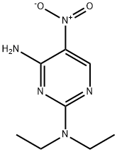 N2,N2-diethyl-5-nitropyrimidine-2,4-diamine Structure