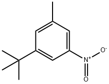 Benzene, 1-(1,1-dimethylethyl)-3-methyl-5-nitro- Structure