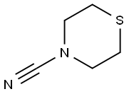 4-Thiomorpholinecarbonitrile 구조식 이미지