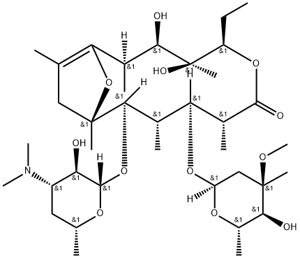 Erythromycin Impurity E(EP) 구조식 이미지