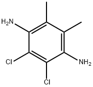 2,3-dichloro-5,6-dimethylbenzene-1,4-diamine 구조식 이미지