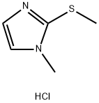 1-Methyl-2-(methylsulphanyl)-1H-imi Structure