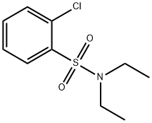 Benzenesulfonamide, 2-chloro-N,N-diethyl- Structure