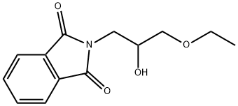 1H-Isoindole-1,3(2H)-dione, 2-(3-ethoxy-2-hydroxypropyl)- 구조식 이미지