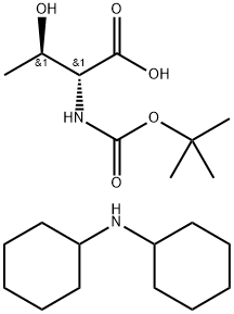 Boc-Allo-D-Thr-OH·DCHA 구조식 이미지