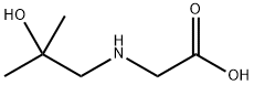 2-[(2-hydroxy-2-methylpropyl)amino]acetic acid Structure