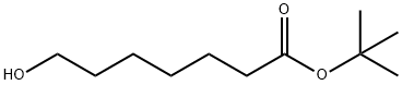 Heptanoic acid, 7-hydroxy-, 1,1-dimethylethyl ester Structure