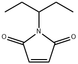 1H-Pyrrole-2,5-dione, 1-(1-ethylpropyl)- 구조식 이미지